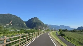 EuroVelo 7, Adige, inline