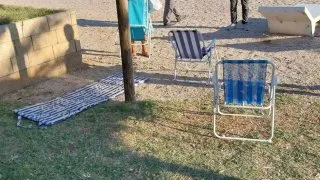 Ručníky na pláži v Chorvatsku