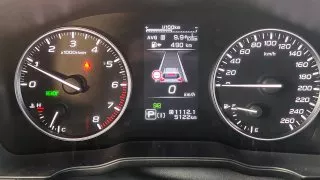Subaru trip, Baťa, cesta