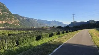 EuroVelo 7, Adige, inline