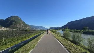 EuroVelo 7, Adige, inline