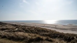 Subaru trip Dánsko, maják Blåvandshuk Fyr