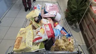 Cesta do supermarketu