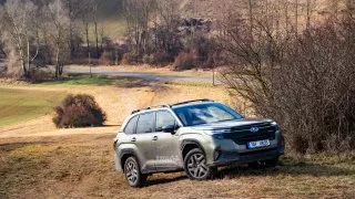 Subaru trip, Baťa, cesta