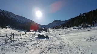 Běžkování v Alpách