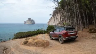 Dacia Bigster, trip Itálie, Porto Flavia