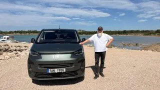 Fiatem Ulysse do Chorvatska na přístavní manévry