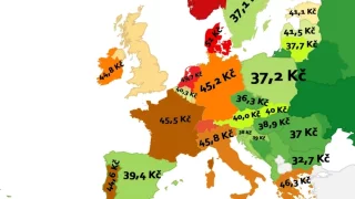 Cenová mapa dokazuje, že benzin je teď u nás jeden z nejlevnějších v celé EU
