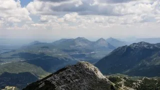 Vrchol Sveti Jure v Chorvatsku