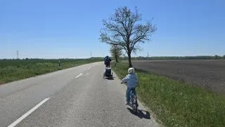 Žitný ostrov, Meder - Komárno na kole