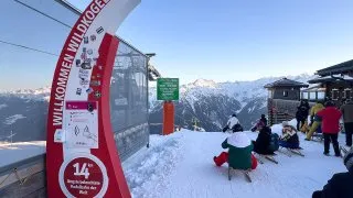 Wildkogel, sáňkování