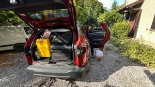 Dacia Bigster, trip Itálie, cesta