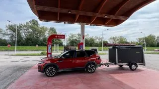 Dacia Bigster, trip Itálie, cesta