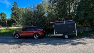 Dacia Bigster, trip Itálie, cesta