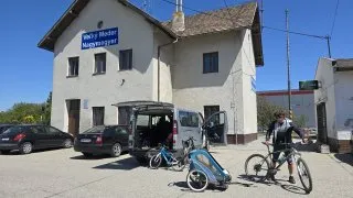 Žitný ostrov, Meder - Komárno na kole
