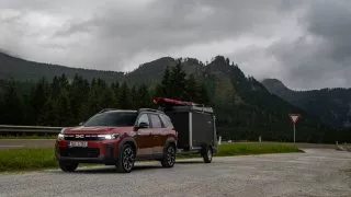 Dacia Bigster, trip Itálie, cesta