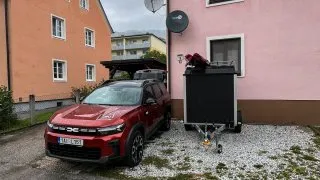 Dacia Bigster, trip Itálie, cesta