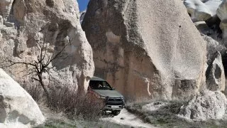 Kappadokie, Turecko, Toyota Hilux GR Sport II